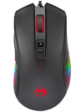 Мишка Marvo M519 RGB Black (M519)