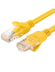 Мережевий патч-корд Ugreen Cat.5e UTP Yellow 1 Жовтий 1m Yellow (UGR-11230)