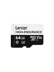 Карта пам'яті Lexar High-Endurance 64 ГБ microSDXC 64GB UHS-I U3 (LMSHGED064G-BCNNG)
