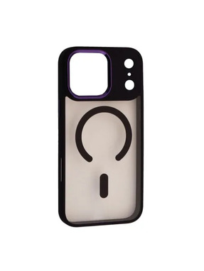 Чохол CRISTAL GUARD MagSafe для Apple iPhone 17 Pro Purple (6901257834)