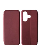 Чохол-книжка для Xiaomi Redmi 13/Poco M6 4G Marsala