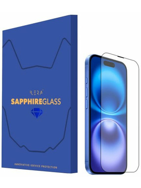 Захисне скло iLera Sapphire Ultra with Glass для Apple iPhone 16 Pro/17 глянсове (ILSPDL16PR) Black