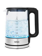 Електрочайник Rotex RKT84 Black Black (RKT84-GS)
