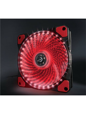 Корпусний вентилятор Frime FLF-HB120R33 Червоний