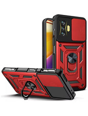 Чохол Camshield Serge Ring Magnet для Xiaomi Poco F4 GT Red