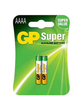 Батарейка GP Super Alkaline AAAA Alkaline 2шт (GP25A-2U2)