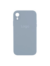 Чохол Silicone Case Square Full Camera для Apple iPhone XR Lilac Lilac (6942871053)