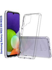 Чохол BeCover Matte Case Full Camera для Samsung Galaxy M225 M22 Transparent Transparent (706930)