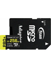 Карта пам'яті Team 256 ГБ microSDXC 256GB UHS-I U3 + SD-adapter (TPPMSDX256GIA2V3003)