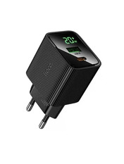 Мережевий зарядний пристрій Hoco CS83A Excellent 20 1 USB-A + 1 USB-C Відсутній Black (1 USB-A + 1 USB-C) 20W Black