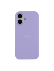 Чохол Silicone Case Full Aquarelle для Apple iPhone 17 Elegant Purple