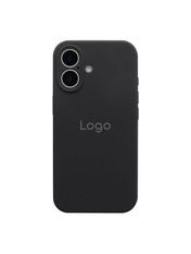 Чохол Silicone Case Full Aquarelle для Apple iPhone 17 Pro Max Dark Gray