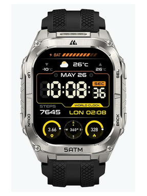 Смарт-годинник Kospet TANK M4C 50mm Silver