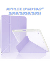 Чохол BeCover Ultra Slim Origami Transparent Apple iPad 10.2 2019/2020/2021 Purple Прозорий Purple (711101)