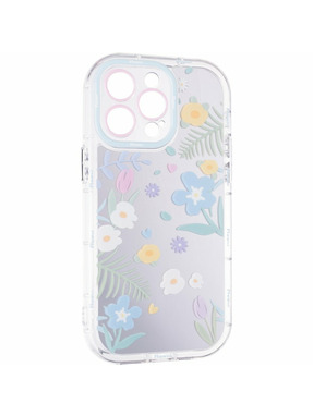 Чохол Mirror Case для Apple iPhone 15 Pro Max flowers (6983170245)