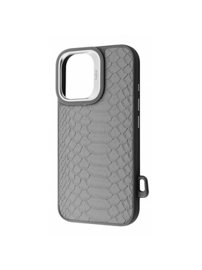 Чохол UAG Copy Snake Pattern with Magnetic Ring для Apple iPhone 16 Light Gray (6938145027)