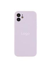 Чохол Silicone Case Full Size with Frame для Apple iPhone 12 Lilac Purple Lilac Purple (6938175204)