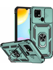 Чохол BeCover Military для Xiaomi Redmi 10C/Poco C40 Dark Green Dark Green (708335)