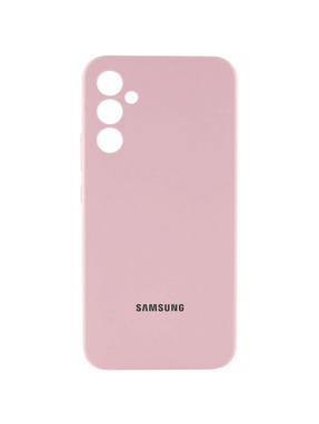 Чохол Silicone Cover Lakshmi Full Camera (AAA) with Logo для Samsung Galaxy A56 Pink Sand (6938701245)