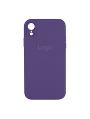 Чохол Silicone Case Square Full Camera для Apple iPhone XR Amethyst Amethyst (6917348205)