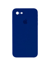 Чохол Silicone Case Square Full Camera для Apple iPhone 6/6S Deep Navy