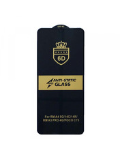 Захисне скло 5D Anti-static для Xiaomi Poco M7 (OEM) глянсове