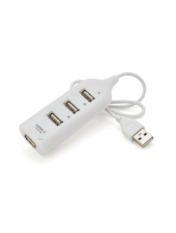 USB-хаб Pino Q200 USB-A (4xUSB 2.0) White (DNS-HUB4-OW)