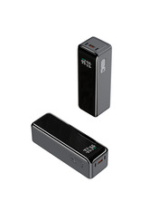 Павербанк Atria WPD-160S 1xUSB-C + 1xUSB-A 160W 30000mAh Black