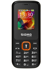 Кнопковий телефон Sigma X-style 171 MINI Black/Orange Black/Orange (4827798813737)
