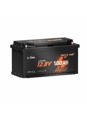 Акумулятор для ДБЖ Li-TIME LiFePO4 12,8V 100Ah (L12V100-100-H190-BT4AC150)