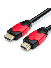 Кабель передачі відео ATcom HH v.2.0 HDMI (M) to HDMI (M) Red/Gold 10 10m Red/Gold (24910)