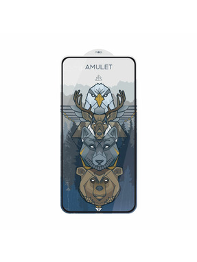 Захисне скло Amulet 2.5D HD Antistatic для Xiaomi Redmi Note 12 Pro/12 Pro 5G/12 Pro Plus глянсове Black