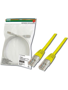 Мережевий патч-корд Digitus Cat.5e UTP 3m Yellow (DK-1511-030/Y)