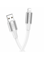 Кабель синхронізації Borofone BX82 USB to Lightning 12W 1m White