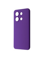 Чохол Wave Full Silicone Cover для Xiaomi Redmi Note 13 Pro 4G / Poco M6 Pro 4G / Redmi Note 14s Dark Purple