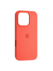 Чохол Silicone Case Silicone Case Full Aquarelle для iPhone 16 Pro Peach