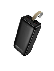 Павербанк Hoco DB130A Tridentis 1xUSB-C + 2xUSB-A 30W 30000mAh Black