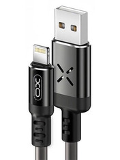 Кабель синхронізації XO NB108 USB to Lightning Ні 1 Чорний 10.5W 1m Чорний