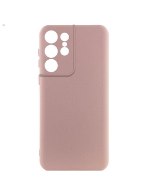 Чохол Ummi Silicone Cover Lakshmi Full Camera (AA) для Samsung Galaxy S908 S22 Ultra Pink Sand (6931704825)