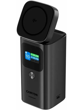 Павербанк Canon OnPower 150 2xUSB-C + 1xUSB-A 100W 15000mAh Dark Gray (CNS-CPB150DG)