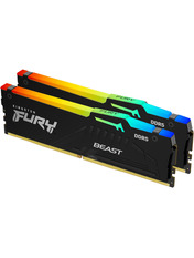 Оперативна пам’ять Kingston Fury Beast RGB DDR5 32GB (kit 2*16GB) 6000MHz (KF560C36BBE2AK2-32) 6000 32 2