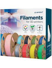 Філамент Gembird PLA 1,75mm 1 White 1kg White (3DP-PLA1.75-01-W)