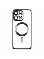 Чохол TPU Metallic Chrome для Apple iPhone 13 Pro Black