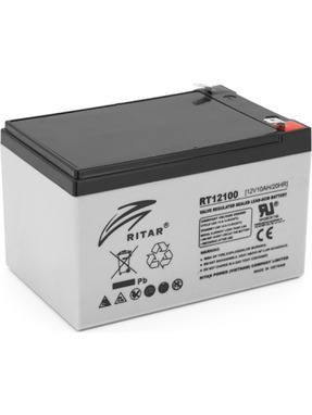 Акумулятор для ДБЖ Ritar AGM RT12100 12V 10Ah