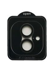 Захисне скло інше Camera METAL для iPhone 17 глянсове Black