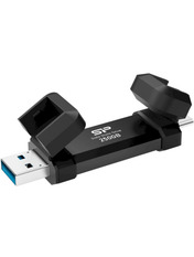 SSD накопичувач Silicon Power DS700  250GB USB Type-A/ USB Type-C (SP250GBUC3S72VPK)
