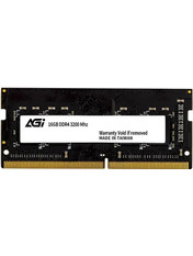 Оперативна пам’ять SODIMM AGI DDR4 3200 16 1 16GB 3200MHz (AGI320016SD138-ST)