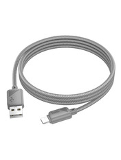 Кабель синхронізації Hoco X113 USB to Lightning 12W 1m Gray