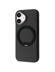 Чохол UAG Copy Reinforce Case with Magnetic Ring для Apple iPhone 16 Black Black (6937159284)