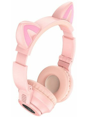 Навушники Borofone BO18 Cat Pink